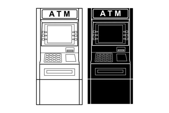 ATM Icon Graphics for Icons & Design