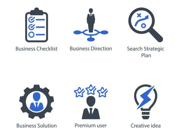 Business Office Icon Set 13: Premium Graphics and Icons