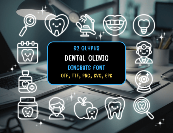 Dental Clinic Fonts and Dingbats Review