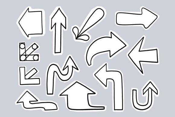Hand Drawn Arrow Graphics & Illustrations Review