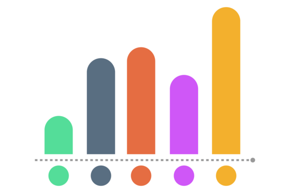 Infographics Color Icon: Graphics & Illustrations