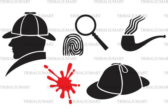 Sherlock Holmes Icons: Graphics for Branding