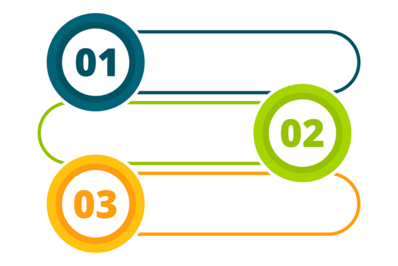 Step Labels: Modern Graphics for Brand Illustrations