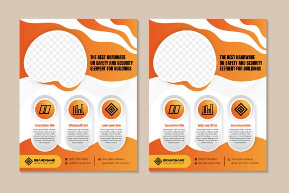 The Best Hardware Vertical Flyer: Graphics for Print Templates