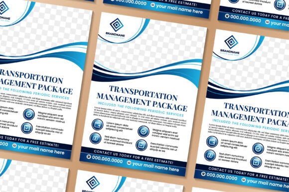 Transportation Management Vertical Flyer: Pro Graphics & Flyers